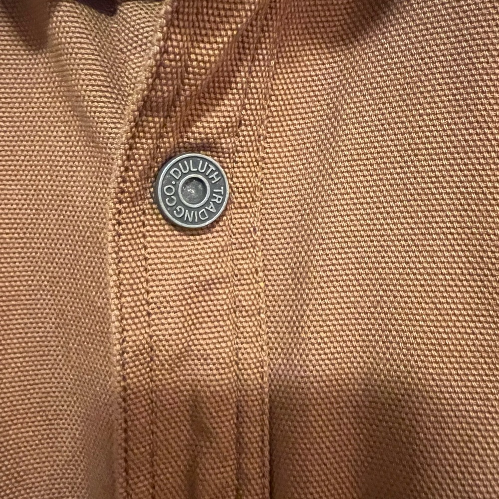 Duluth Trading Co Men's Brown Shirt Jacket - Picture 7 of 8